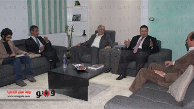 صباحي يلتقي وفد حزب العدل