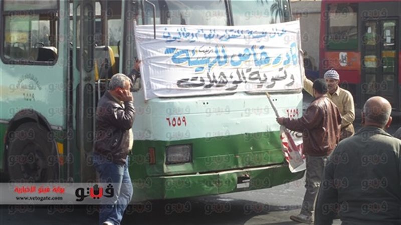  إضراب سائقي النقل