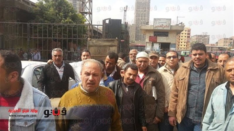 إضراب عمال هيئة النقل