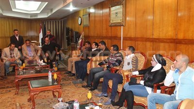 بالصور... تفاصيل اجتماع مدير أمن بورسعيد مع قيادات مستقبل وطن