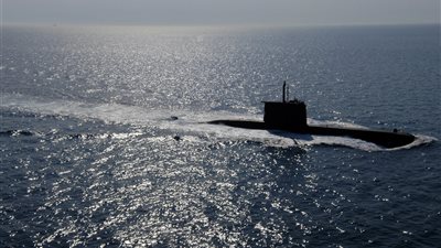 القوات البحرية تدشن أول غواصة مصرية من طراز «209» الألمانية