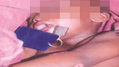 أب نيجيري يضع قفلا على فم طفله ويعذبه حتى الموت