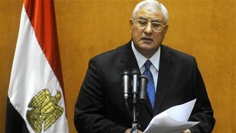  المستشار عدلى منصور