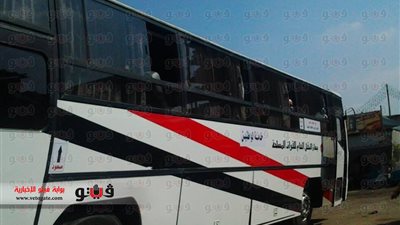 بالصور.. أتوبيسات الجيش تواجه إضراب 