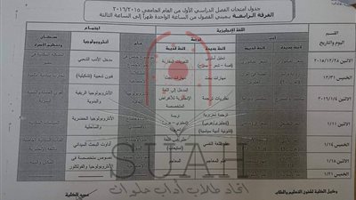 بالصور.. جداول امتحانات الفصل الدراسي الأول لـ«آداب حلوان»