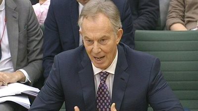 بلير لـ«البرلمان»: علاقتي بالقذافي منعت «داعش» من امتلاك أسلحة كيميائية