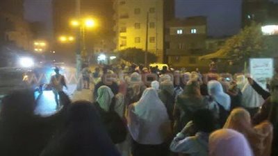 مسيرة ليلية لإخوان المنوفية بمدينة شبين الكوم