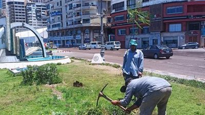 محافظ الإسكندرية يكلف برفع كفاءة الحدائق استعداداً لعيد الأضحى