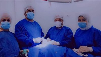 إجراء عملية جراحية ناجحة بالمخ لطفل 3 سنوات بمستشفى السنبلاوين العام