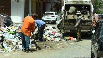 استعدادا لاحتفالات عيد الأضحى.. رفع 550 طن قمامة من شوارع المنصورة