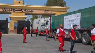 إطلاق معونة الدعم الإغاثي العاجل الرابعة للأشقاء الفلسطينيين