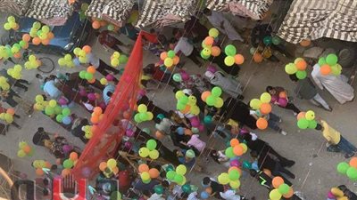 شوارع المنصورة تتزين بـ 