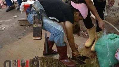 17 صورة ترصد انتشار ذبح الأضاحي بشوارع الجيزة