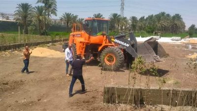 في أول أيام العيد.. الجيزة تضبط حالات بناء مخالف | صور