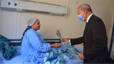 محافظ القليوبية يشارك الأيتام والمسنين والمرضى فرحتهم بعيد الأضحى