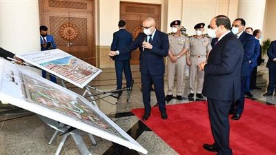 شاهد.. السيسي يتابع الموقف التنفيذي لمدينة الفنون في العلمين الجديدة