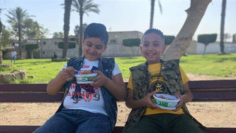 الكشري وجبة الأطفال