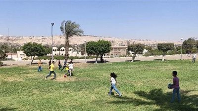 تزامنا مع انخفاض الحرارة.. استمرار توافد المواطنين على حديقة الفسطاط | صور