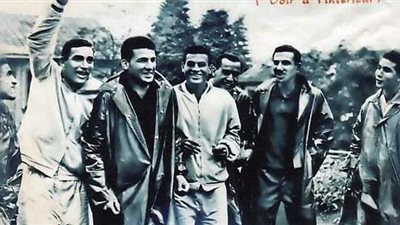 قبل مباراة الغد.. صور تعرض لأول مرة لمنتخب مصر في أولمبياد طوكيو 1964