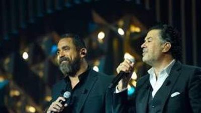 راغب علامة يشعل مسرح أمير كرارة بأغنية 