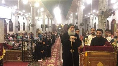 إيبارشية شرق المنيا تحتفل بالذكرى الثالثة لنياحة الأنبا أرسانيوس