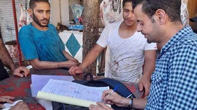 في ثالث أيام عيد الأضحى.. تحرير 10 محاضر ذبح خارج المجازر بالوراق.. وتحصيل غرامات أضحية بالبدراشين | صور