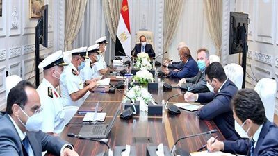 السيسي يستقبل رئيس لورسن الألمانية ومدير دونيل البلجيكية.. يبحث تطوير منظومة الصناعات البحرية.. والفرص الواعدة التي تمتلكها مصر