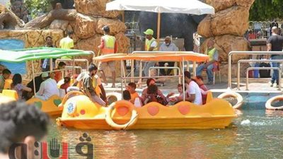 إقبال كثيف على حديقة الحيوان في ثاني أيام العيد | فيديو