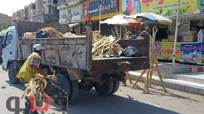 رفع ٥٢٣ طنا من القمامة من حي ثالث في الإسماعيلية خلال إجازة العيد | صور