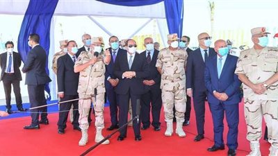 السيسي: المحافظ هو رئيس الجمهورية بمحافظته ولابد من إزالة أي تعديات على محور التعمير