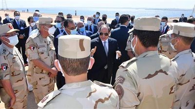 شاهد.. 20 رسالة رئاسية من الإسكندرية | اعرف التفاصيل