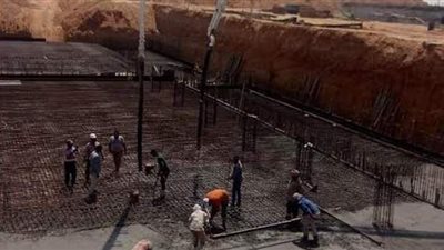 وزير الإسكان: صب الخرسانة المسلحة لعنبر الطلمبات بمحطة المياه الجديدة بمدينة بدر