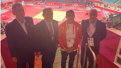 وزير الرياضة يلتقي رئيس اللجنة الأولمبية اليابانية بطوكيو