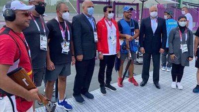 أولمبياد طوكيو | وزير الرياضة يلتقي رئيس الاتحاد الدولي للرماية