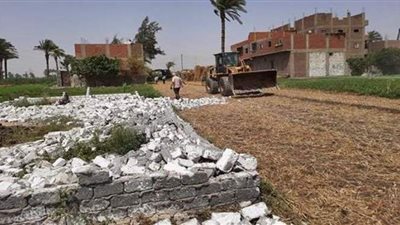 حملات ميدانية لمواجهة التعديات على الأراضي الزراعية بالمنيا