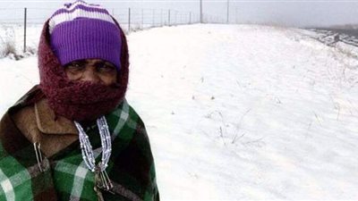 جنوب أفريقيا: برد شديد لا سابق له يضرب البلاد