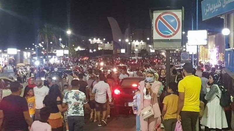 زحام بكورنيش مرسى