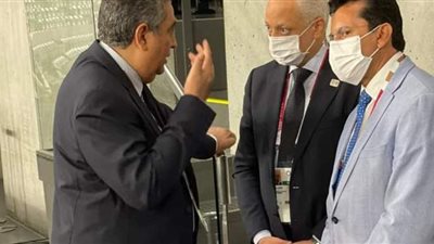 ألمبياد طوكيو | جلسة بين وزير الرياضة وسفير مصر باليابان