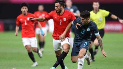 أولمبياد طوكيو 2020 | تعادل سلبي بين مصر والأرجنتين في الشوط الأول