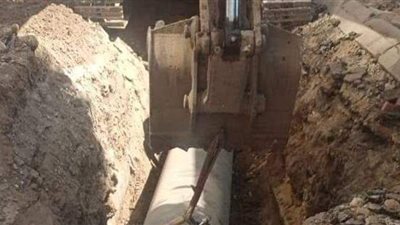 محافظ الجيزة: تجديد خط مياه الشرب بشارع النيل بتكلفة 4.5 مليون جنيه