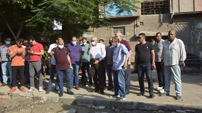 إصلاح عطل خط مياه بشتيل وعودة المياه تدريجيا | صور