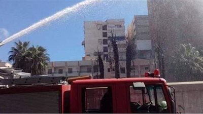 التحقيق في حريق داخل مبنى الإصلاح الزراعي بالدقى