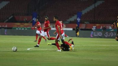 البدري يباغت الأهلي ويتقدم بالهدف الثاني للإنتاج الحربي