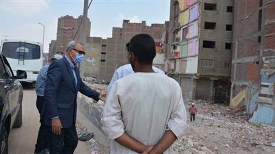 محافظ القليوبية يتابع المشروعات بأحياء غرب وشرق شبرا الخيمة
