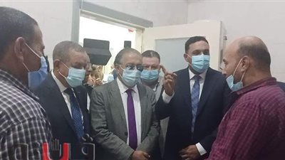 محافظ الدقهلية يتفقد قافلة طبية بنوسا الغيط اجا | صور