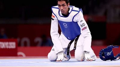 أولمبياد طوكيو.. سيف عيسى ينافس بطل النرويج على برونزية التايكوندو