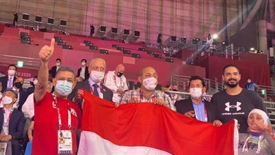 أولمبياد طوكيو | وزير الرياضة يهنئ هداية ملاك وسيف عيسى ببرونزيتي التايكوندو