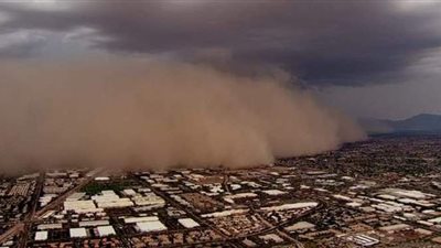 عاصفة ضخمة تجتاح الصين| فيديو