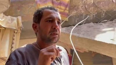 أحد الناجين من عقار الوراق: ما لحقتش أنقذ صاحبي.. ومش عارف أقول لـ عياله إيه؟ | فيديو