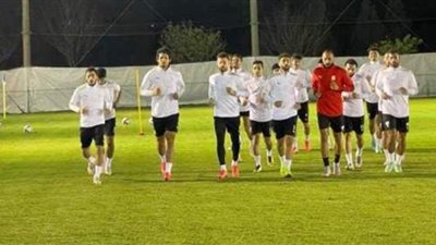 المنتخب يختتم مرانه استعدادا لمواجهة أستراليا غدا